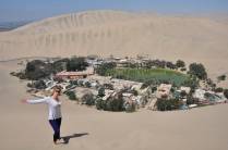 O oásis de Huacachina, no Peru